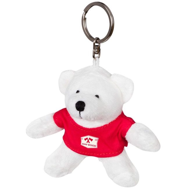 Promotional Davis, plush teddy bear, keyring - GP20160