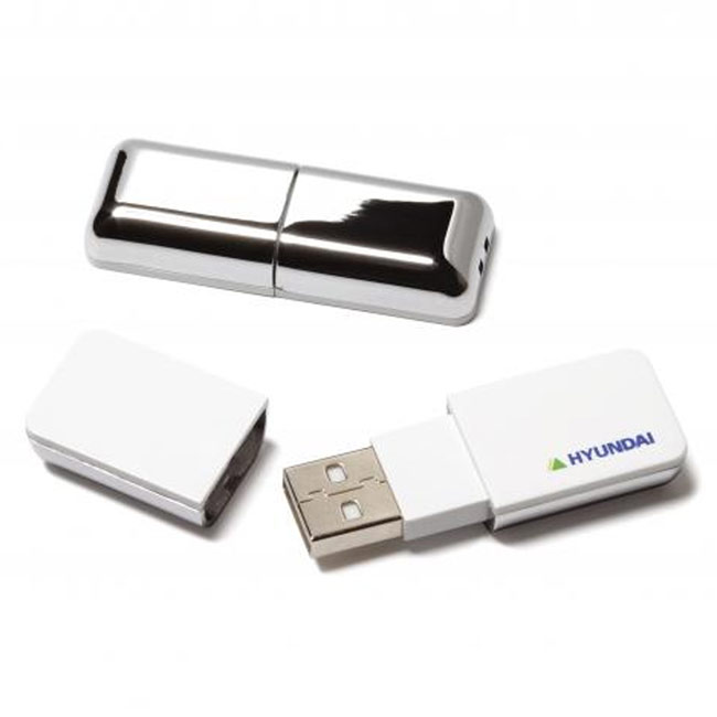 Promotional Chrome Memory USB Stick - GP21462