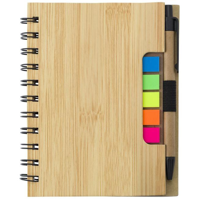 Promotional Memo holder, notebook, ball pen, sticky notes - GP50092