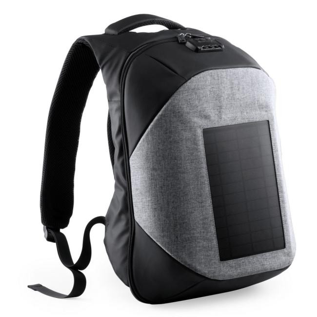 Promotional Laptop backpack, solar charger - GP50713