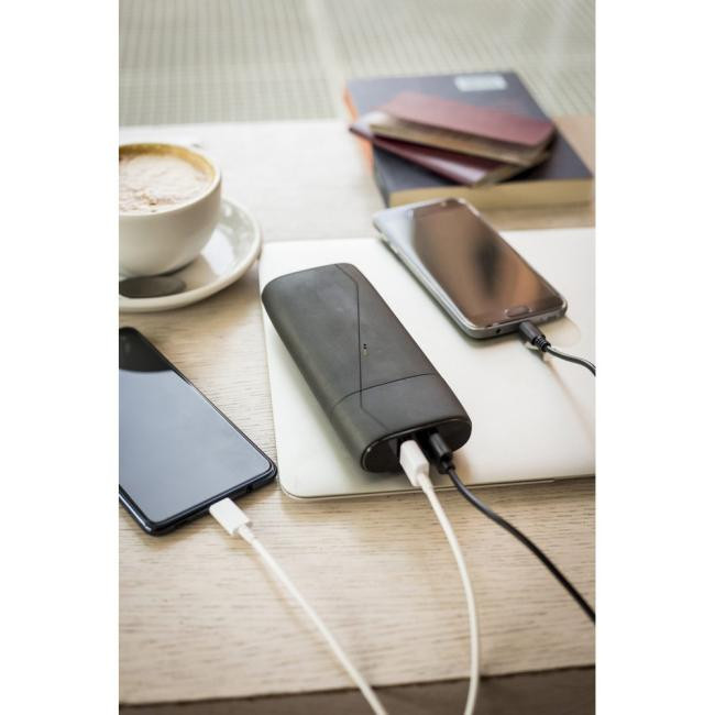 Promotional Power bank 7500 mAh Mauro Conti, wall charger - GP54832