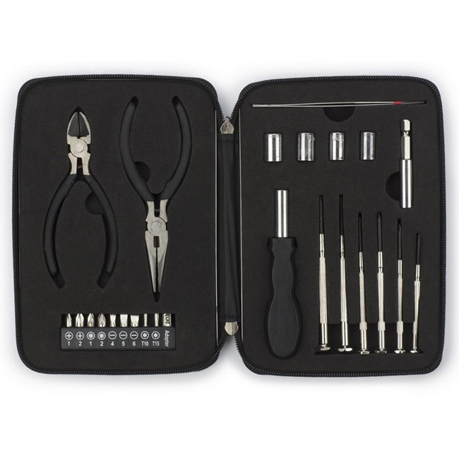 Promotional 26 pcs tool set in metal case  - GP55774