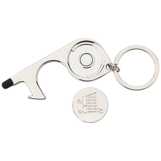 Promotional Keyring, stylus, anti-contact holder - GP56909