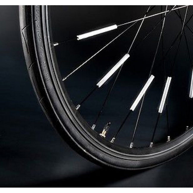 Promotional Reflective bicycle overlay to spokes - GP58723