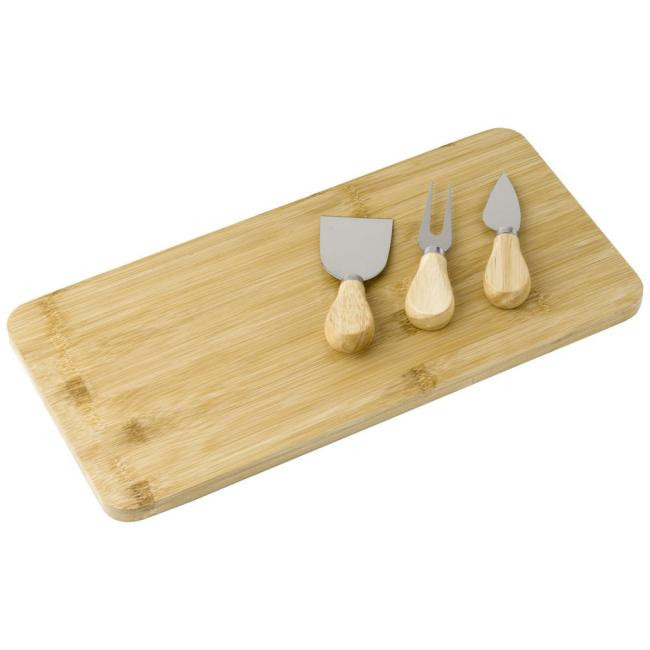 Promotional Bamboo cheese set - GP59967