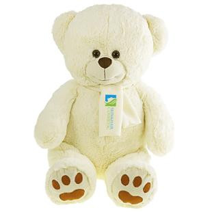Promotional Albert White bear with scarf - GP20107