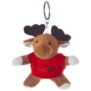 Promotional Dasher, plush reindeer, keyring - GP20141