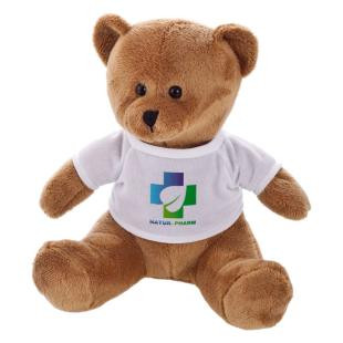 Promotional Forrest brown, plush teddy bear - GP20154