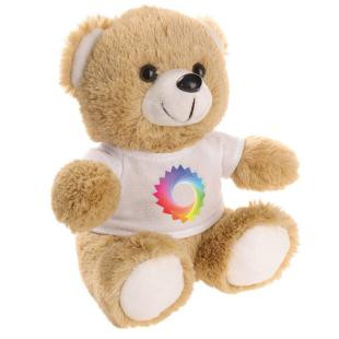 Promotional Roger Cream, plush teddy bear - GP20187
