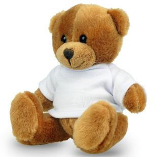 Promotional Nicky Brown Junior plush teddy bear - GP20206
