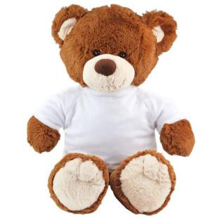 Promotional Billy Brown bear with bow - GP20226
