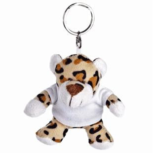 Promotional Keyring Toby Panther with t-shirt - GP20229