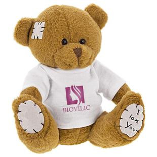 Promotional Nicky Patch Bear in T-shirt