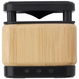 Promotional Bamboo wireless speaker/charger 3W - GP50121