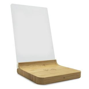Promotional Bamboo wireless charger photo frame - GP50176