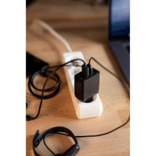 Promotional USB wall charger with 4 USB ports - GP50195