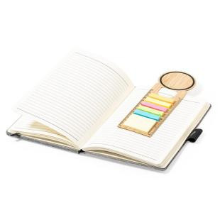Promotional Bamboo sticky notes bookmark