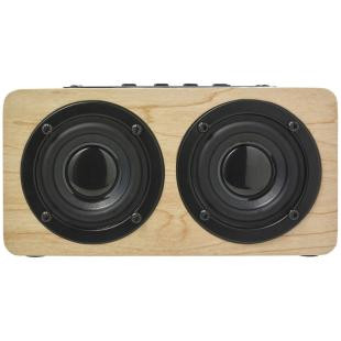 Promotional Wooden wireless speaker 2 x 5W - GP50337