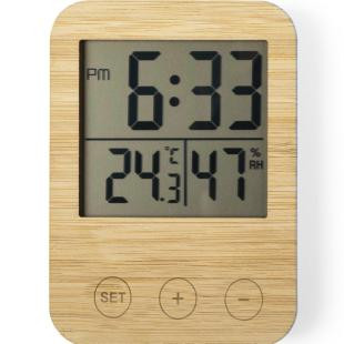 Promotional Bamboo weather station - GP50368
