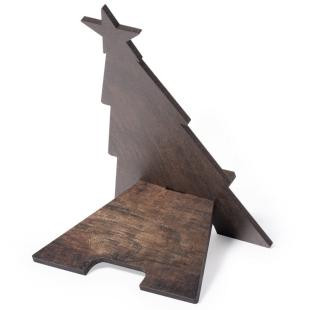 Promotional Wooden phone stand Christmas tree, foldable - GP50596