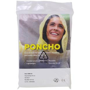 Promotional Poncho with hood