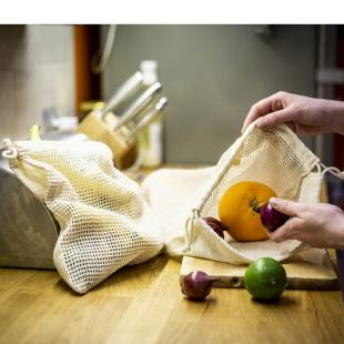 Promotional Small B-RIGHT cotton bag for fruits/vegetables - GP50781