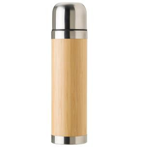 Promotional Bamboo vacuum flask 400 ml - GP50955