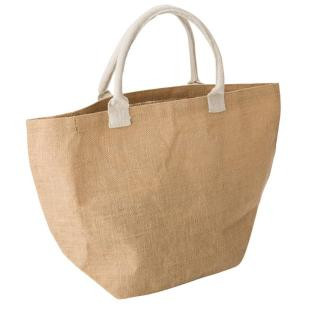 Promotional Jute shopping bag with cotton handles - GP50957