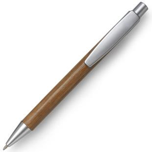 Promotional Bamboo barrel ball pen
