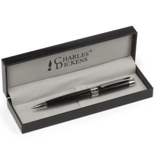 Promotional Charles Dickens ball pen in case - GP51416