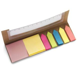 Promotional Sticky notes with ruler