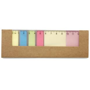 Promotional Sticky notes with ruler - GP52496