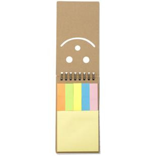 Promotional Notebook with sticky notes