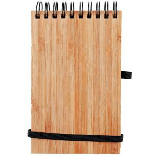 Promotional Bamboo A6 notebook with ballpen - GP52966