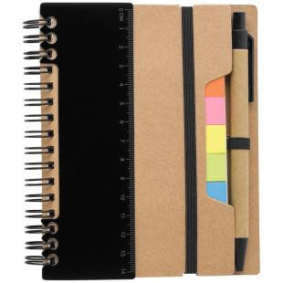 Promotional Notebook, sticky notes, ball pen