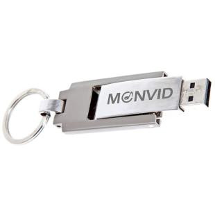 Promotional Usb memory stick with keyring - GP53095