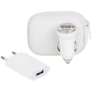 Promotional Charging set, SB wall and car charger - GP53467