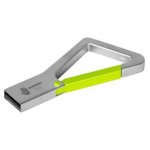 Promotional USB memory stick with carabiner - GP53811