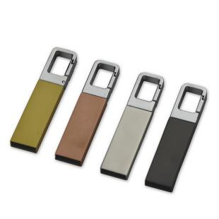 Promotional USB memory stick with carabiner - GP53989