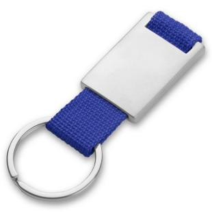 Promotional Keyring with metal badge