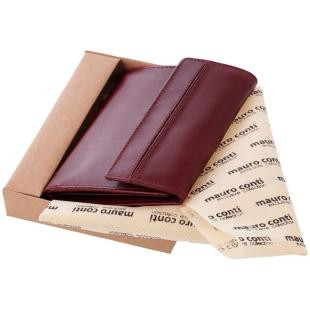 Promotional Mauro Conti leather wallet for women
