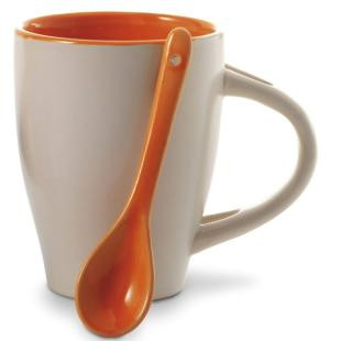 Promotional Coffee mug with spoon - GP55269