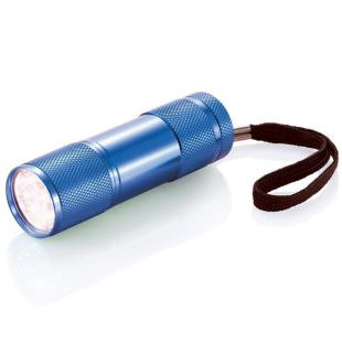 Promotional Aluminium LED torch with strap - GP55771