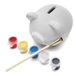 Promotional Paintable piggy bank - GP56453