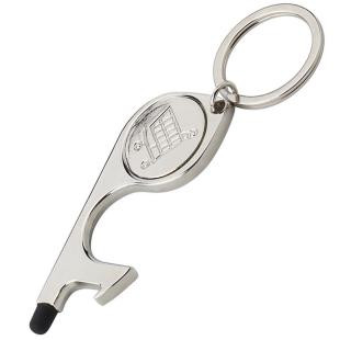 Promotional Keyring, stylus, anti-contact holder - GP56909