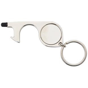 Promotional Keyring, stylus, anti-contact holder - GP56909