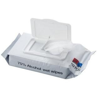 Promotional 50 Alcohol wipes