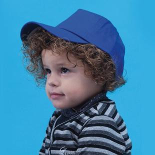 Promotional Velcro fastening kids cap