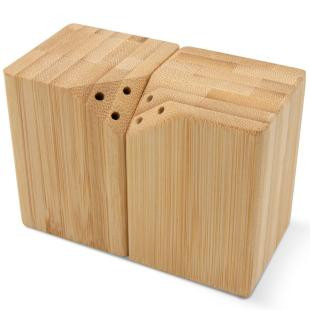 Promotional Bamboo salt and pepper set - GP57236