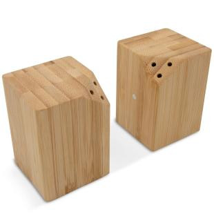 Promotional Bamboo salt and pepper set - GP57236
